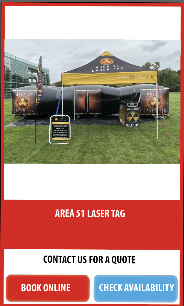 Area 51 Laser tag hire uk
