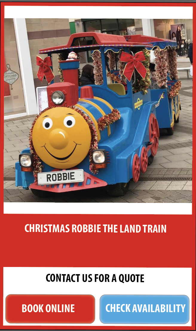 Christmas Robbie the Land Train